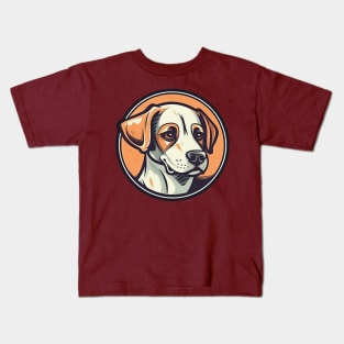 Jack Russell Terrier pretty illustration Kids T-Shirt